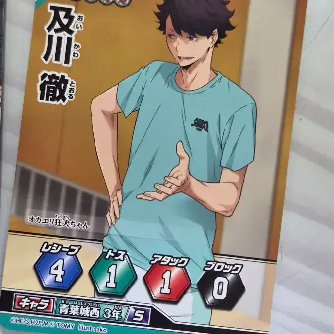 [BUNJANG] Haikyuu!! Baka Card Bundle - Toru Oikawa / 하이큐 바보카 일괄 오이카와 토오루