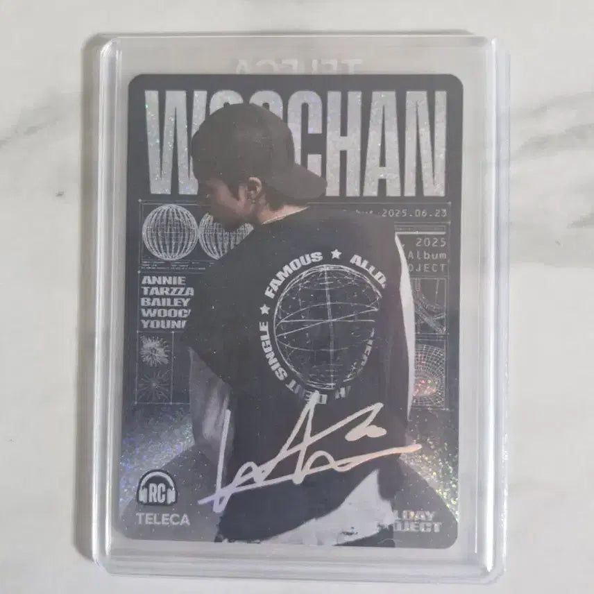 [BUNJANG] Terreca All Day Project Woochan Signature Photocard / 테레카 올데이 프로젝트 우찬 시그니처 포토카드