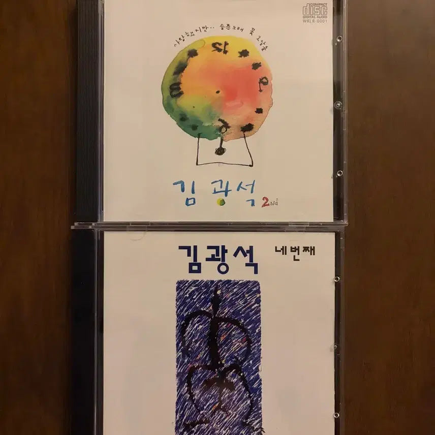 [BUNJANG] Kim Kwang-seok 2nd &amp; 4th Album CD Set / 김광석 2집 4집 cd