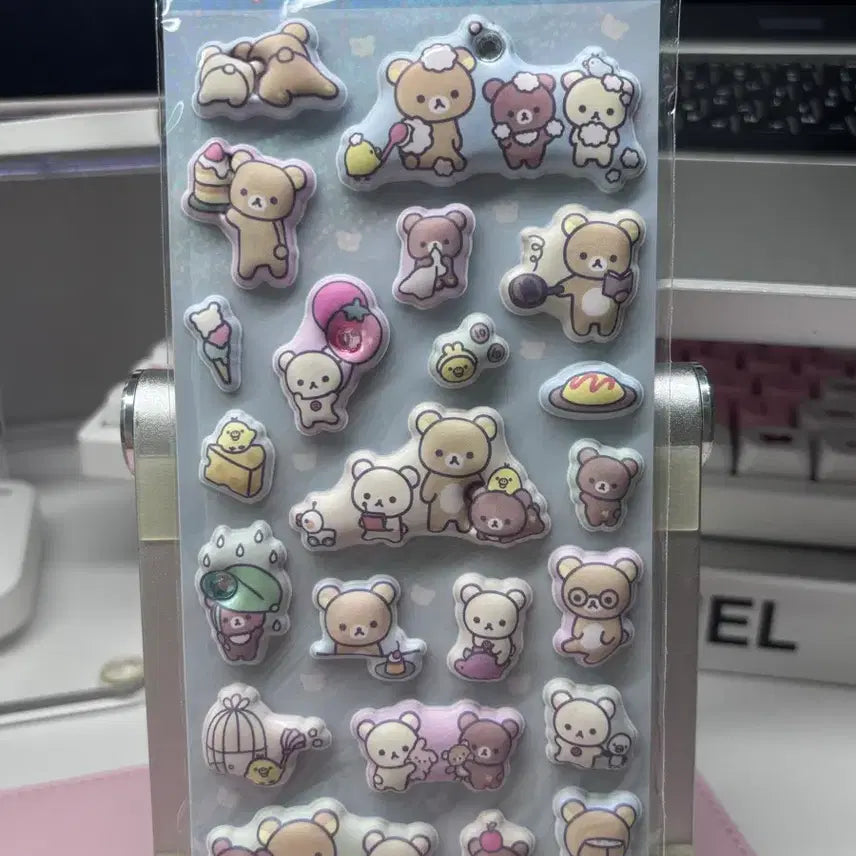 [BUNJANG] Rilakkuma Sticker (New, Japan Authentic) / (새상품/일본정품) 리락쿠마 스티커