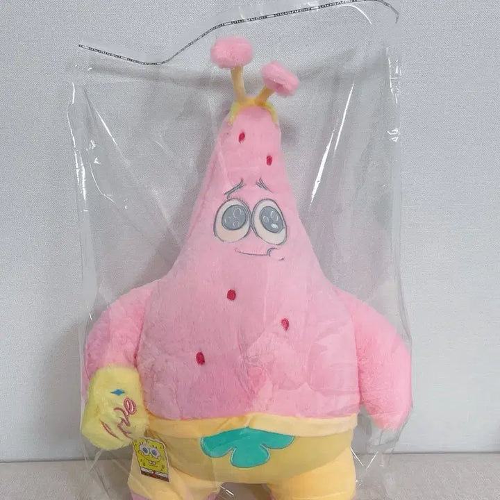 [BUNJANG] SpongeBob Patrick Star Pink Large Plush 40cm / 스폰지밥 뚱이 인형 핑크 40cm 대형