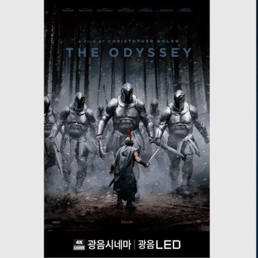 [BUNJANG] Odyssey IMAX/4DX/Gwang-eum Poster/Original Ticket Set / [오디세이] 아이맥스/4DX/광음 포스터/오리지널티켓