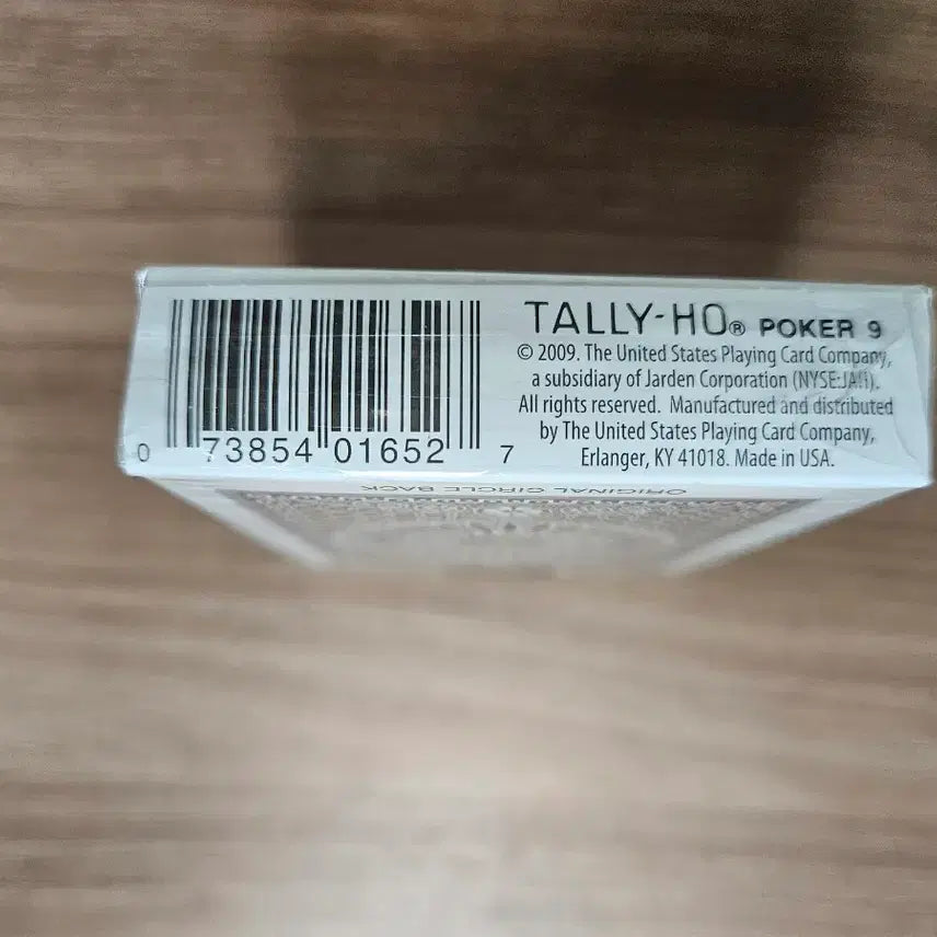 [BUNJANG] Tally Ho Platinum Playing Cards (Ohio Production) / 공이전 탈리호 플래티넘 플레잉카드 마술카드
