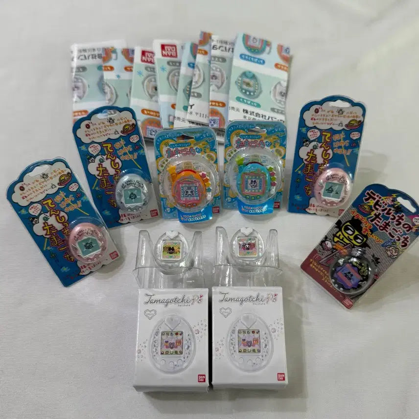 [BUNJANG] Tamagotchi Ring Gachapon Bundle Set / 다마고치 반지 가챠 일괄팝니다