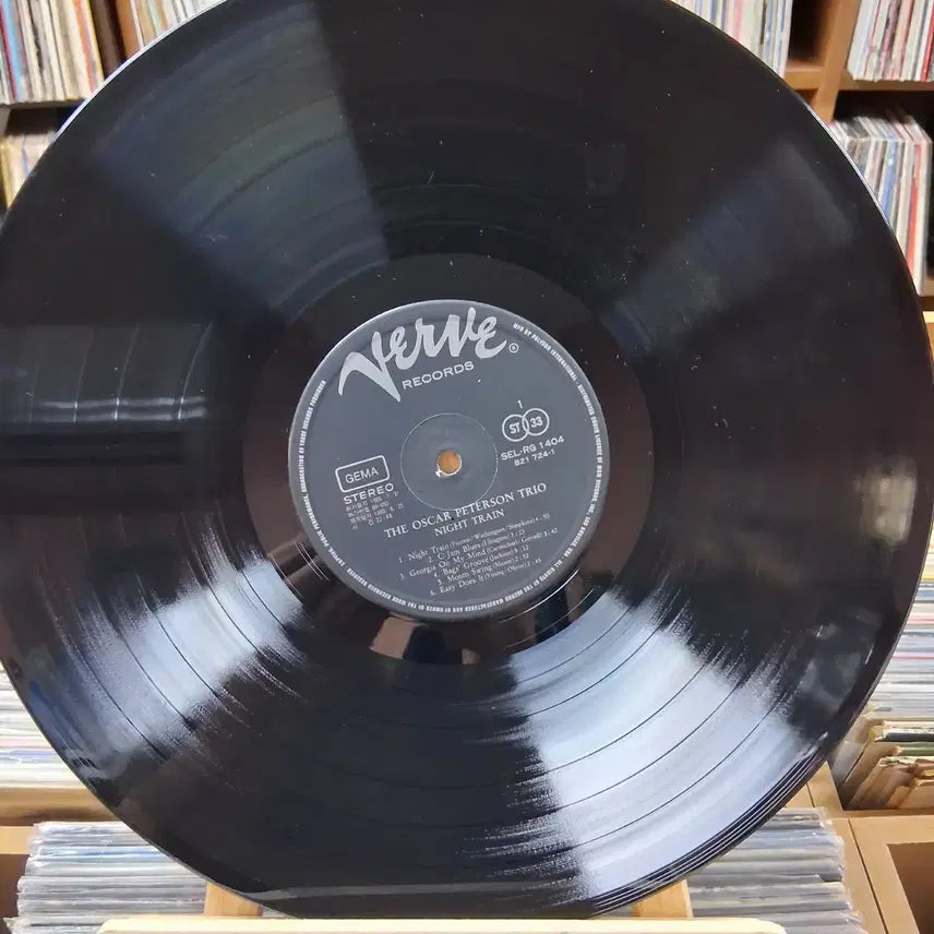 [BUNJANG] Oscar Peterson Trio Night Train LP / 민트 재즈 명반 오스카 피터슨 트리오 Night Train LP 할인