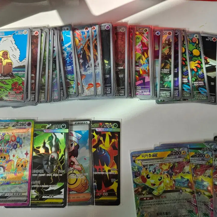 [BUNJANG] Pokemon Cards Bundle Set (RR, AR, SR, SAR) / 포켓몬카드 RR AR SR 등 카드 일괄 판매