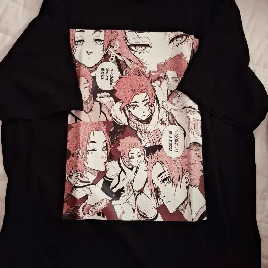 [BUNJANG] Blue Lock Itoshi Sae Original Art Exhibition T-Shirt / 블루록 이토시 사에 원화전 티셔츠