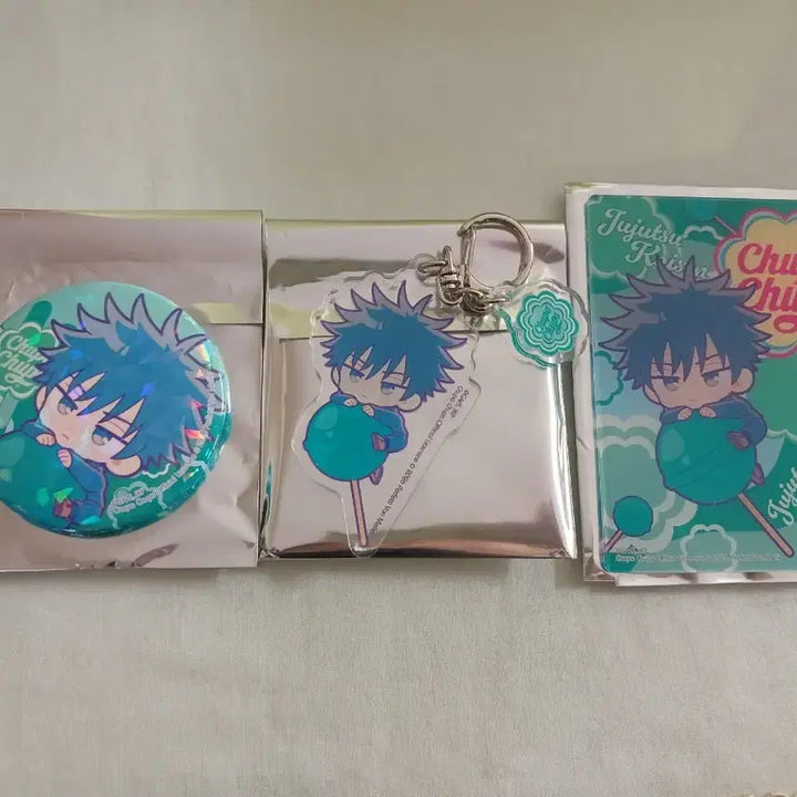 [BUNJANG] Jujutsu Kaisen Chupa Chups Fushiguro Megumi 3-Piece Bundle Set / 주술회전 HMV 츄파춥스 후시구로 메구미 3종 일괄