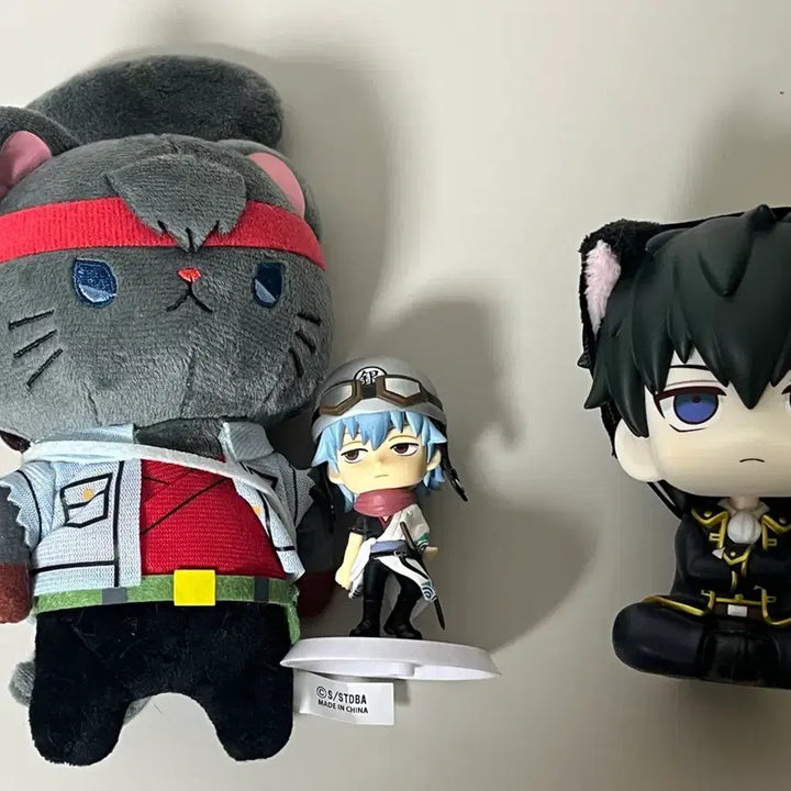 [BUNJANG] Gintama Hijikata Toushirou Nekoi Nendoroid Sleeping Figure Set with Helmet Chibi Kyun Figure / 은혼 히지카타룩업 톳시 네코누이 긴토키 헬멧치비큥