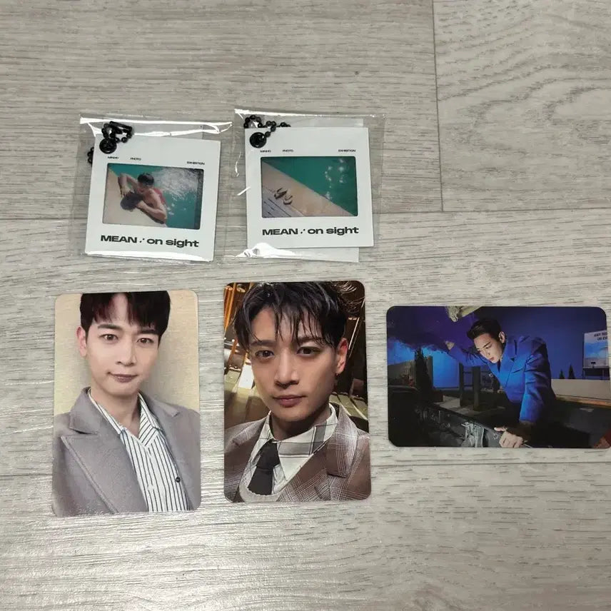 [BUNJANG] SHINee Minho Minho Photo Exhibition Film Keyring Sealed Bundle Set Photocard / 샤이니 최민호 민호 사진전 필름 키링 미개봉, 돈콜미 포카 일괄