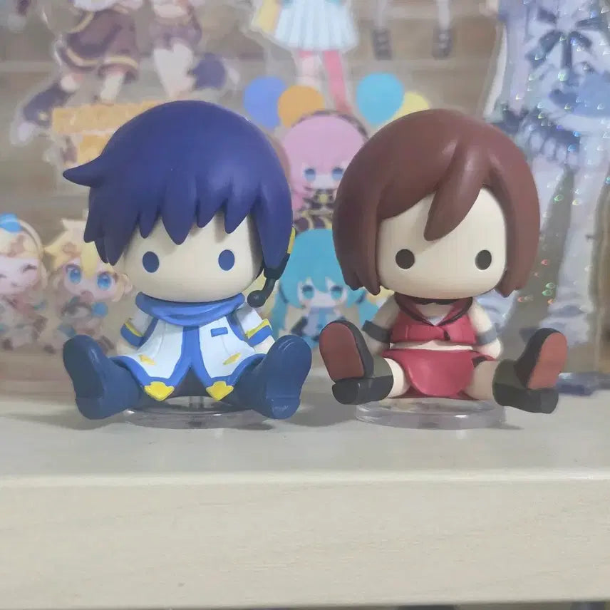 [BUNJANG] Kaito &amp; Meiko Vocaloid Petal Dolls Bundle Set / 일괄) 카이토 메이코 페타돌ㅣ 보컬로이드 KAITO MEIKO