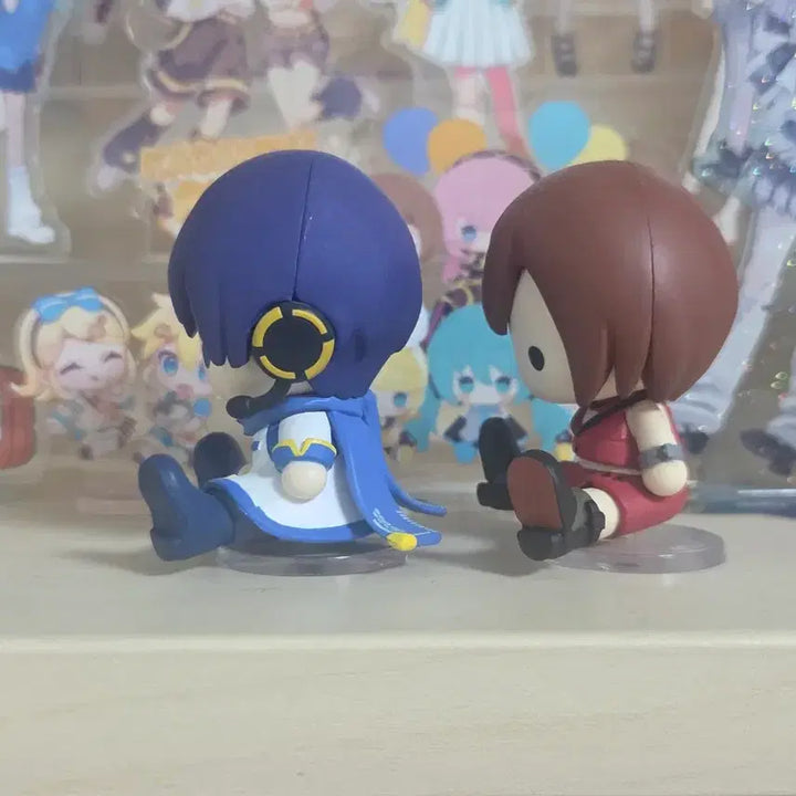 [BUNJANG] Kaito &amp; Meiko Vocaloid Petal Dolls Bundle Set / 일괄) 카이토 메이코 페타돌ㅣ 보컬로이드 KAITO MEIKO