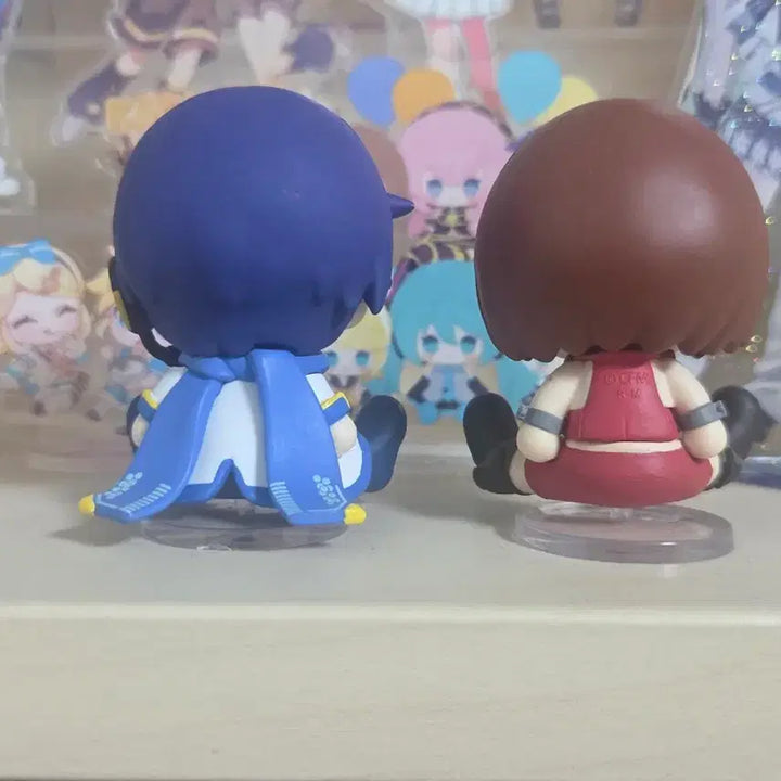 [BUNJANG] Kaito &amp; Meiko Vocaloid Petal Dolls Bundle Set / 일괄) 카이토 메이코 페타돌ㅣ 보컬로이드 KAITO MEIKO