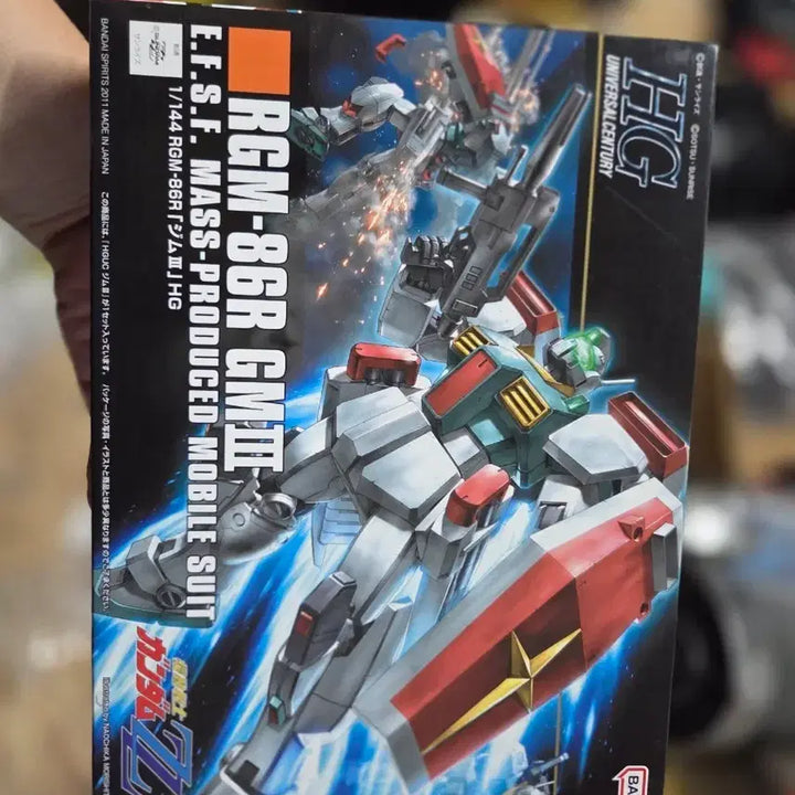 [BUNJANG] Bandai HGUC 1/144 RGM-86R GM III Gundam Plastic Model Kit (Sealed) / 반다이 HGUC 1/144 RGM-86R GM3 건담 프라모델 미개봉