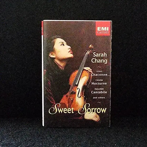 [BUNJANG] Sarah Chang Sweet Sorrow Cassette Tape / 사라 장 Sweet Sorrow 카세트 테이프
