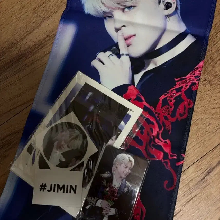 [BUNJANG] BTS Jimin LOVE YOURSELF Concert Slogan Set Bundle / BTS 지민 슬로건 세트 LOVE YOURSELF 콘서트 굿즈 풀세트