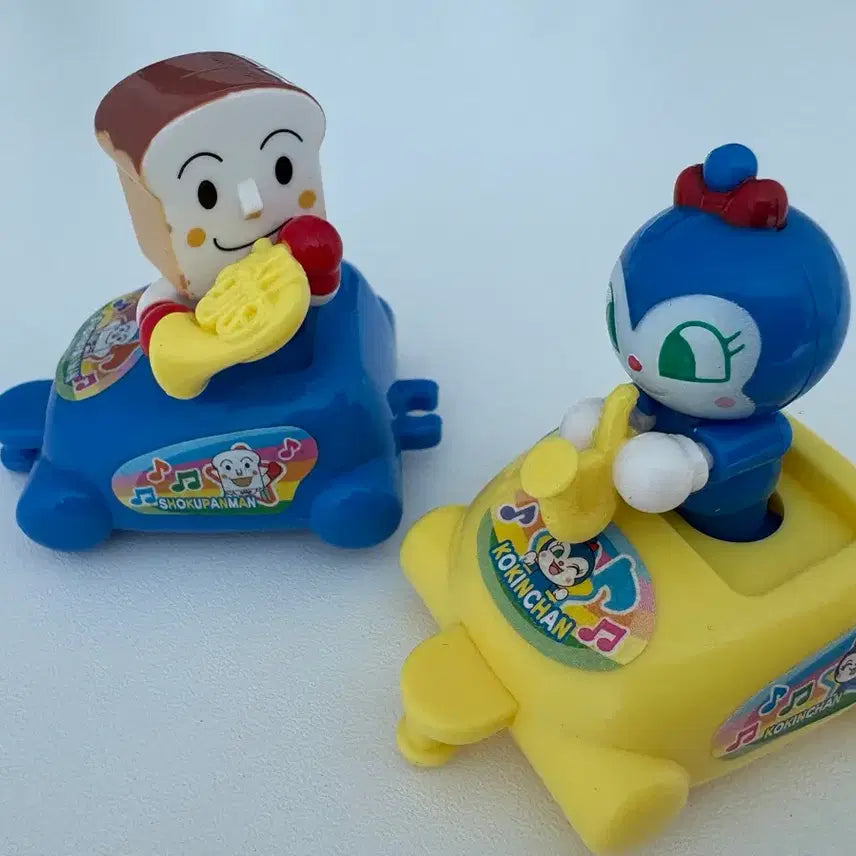 [BUNJANG] Anpanman Train, Shokupanman, Kokin-chan Rattle Gacha Bundle / 호빵맨 기차 식빵맨 딸랑이 코킨짱 가챠 일괄