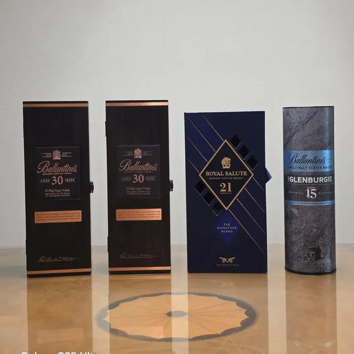 [BUNJANG] Whiskey Bottle Collection Display Set / 위스키 공병 수집취미