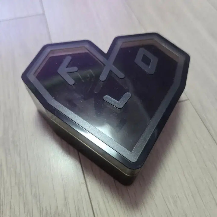 [BUNJANG] EXO Logo Heart Accessory Storage Box / 엑소 exo 악세사리 수납함 굿즈