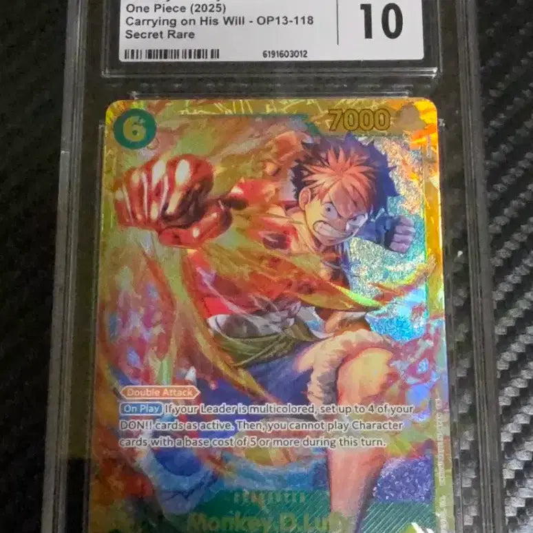 [BUNJANG] Monkey D. Luffy 3 Types CGC 10 Gem Mint Graded Cards / 몽키D루피 3종 CGC10 GEM MINT
