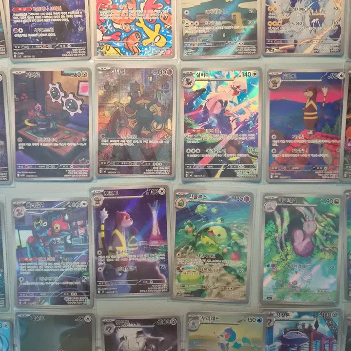 [BUNJANG] Pokemon Cards AR 42 Types Bundle (No Duplicates) / 포켓몬카드 ar 42종 일괄(노중복)