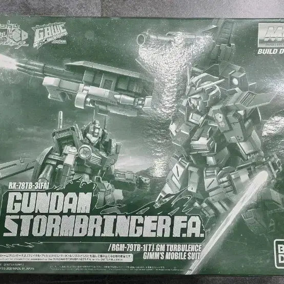 [BUNJANG] Bandai MG Gundam Stormbringer FA/GM Turbulence Model Kit / 반다이 MG 건담 스톰브링거 FA/짐 터뷸런스
