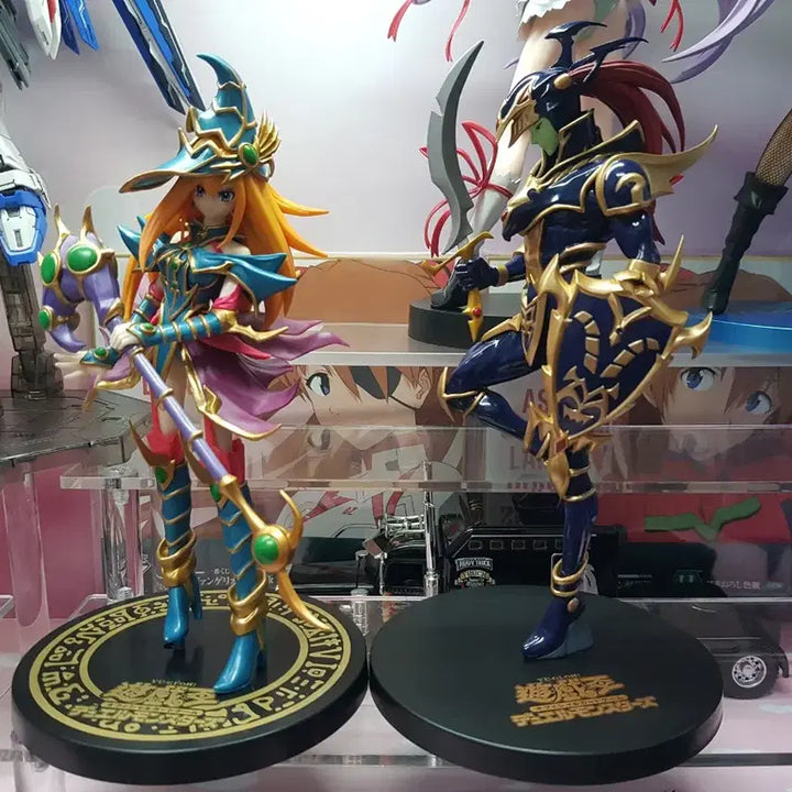 [BUNJANG] Konami Yu-Gi-Oh! Chaos Soldier &amp; Valkyrie Figure Set / 코나미 유희왕 카오스솔져 발키리어 피규어