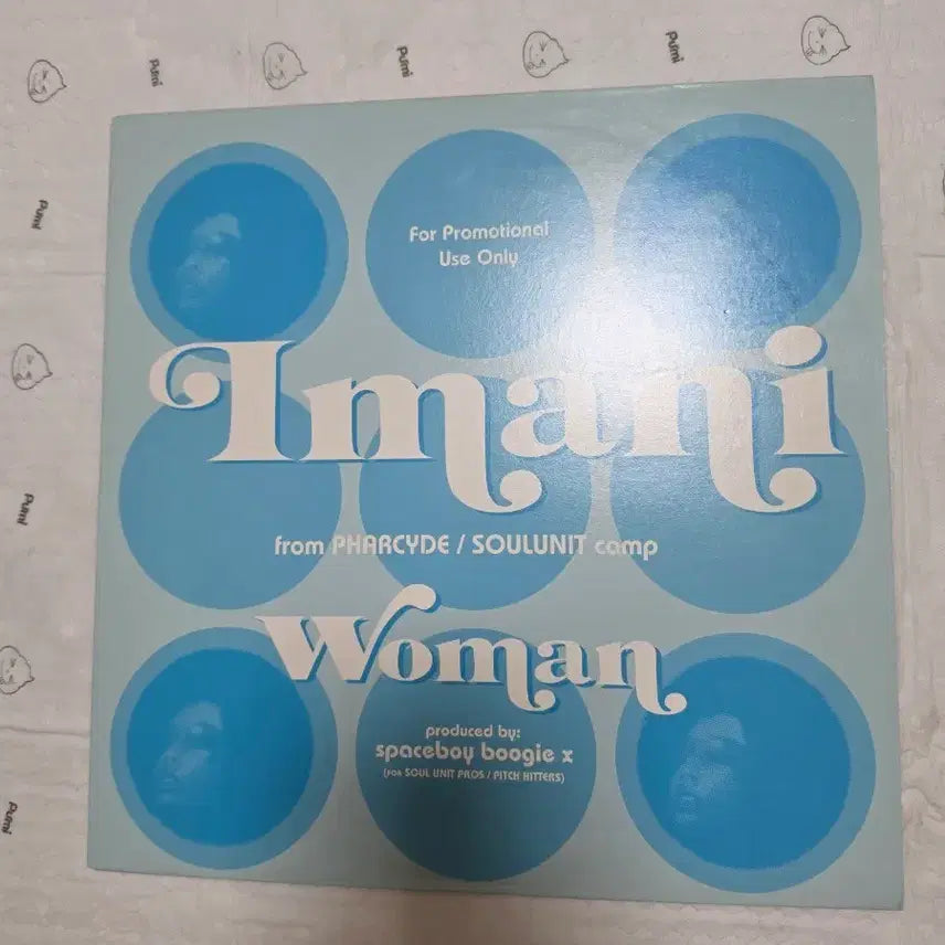 [BUNJANG] Imani LP Blue Colorway WOMAN Promo Album / 이마니 Imani LP 블루 칼라반 WOMAN 프로모션