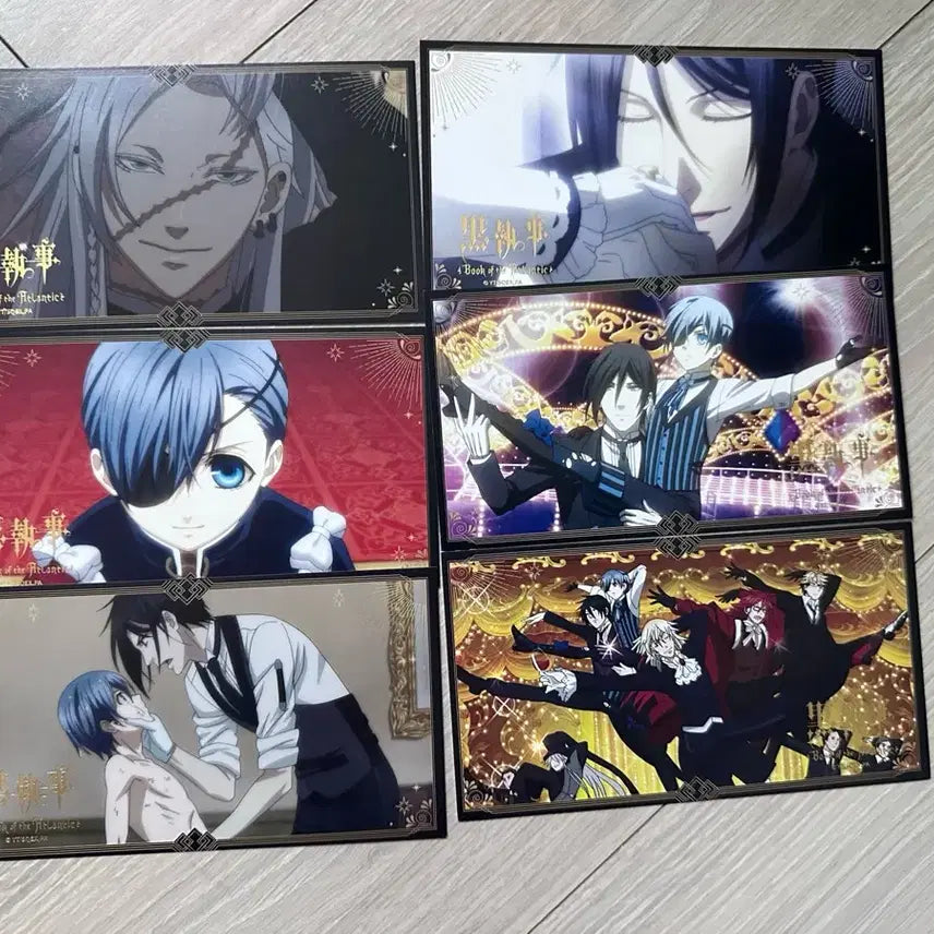 [BUNJANG] Black Butler Postcard Set / 흑집사 엽서