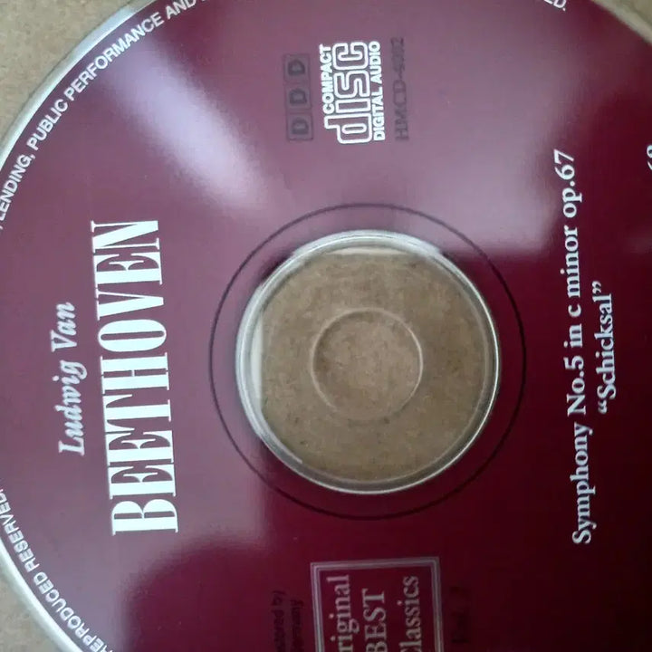 [BUNJANG] Chopin, Beethoven, Mozart, Verdi Classical Music CD Set (5 Discs) / 쇼팽/베토벤/모차르트/베르디 클래식 CD 5장