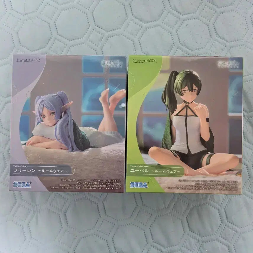[BUNJANG] Sega Sofubi Yumeoirize Frieren/Ubel Figure (Sealed) / [일본정품/미개봉] 세가 소프토비 Yumeoirize 프리렌/위벨 피규어