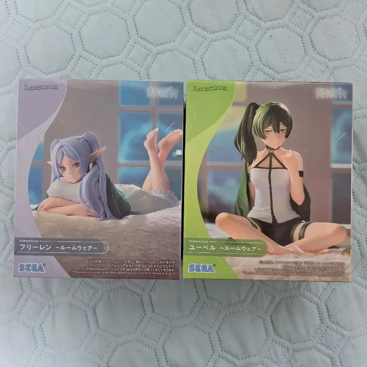[BUNJANG] Sega Sofubi Yumeoirize Frieren/Ubel Figure (Sealed) / [일본정품/미개봉] 세가 소프토비 Yumeoirize 프리렌/위벨 피규어