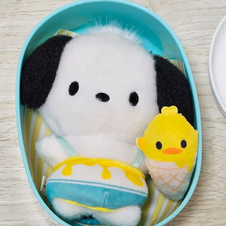 [BUNJANG] Sanrio Pochacco Lunch Box Plush / 산리오 포차코 도시락 인형