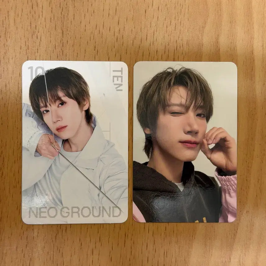 [BUNJANG] WayV Ten NCT Neo Ground 10th Anniversary MD Random Photocard Ground Version / 웨이션브이 텐 엔시티 10주년 네오 그라운드 엠디 랜덤트레카 그라운드버전  양도