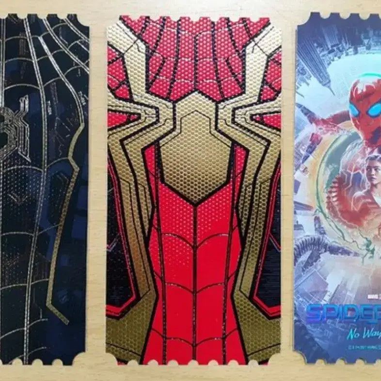 [BUNJANG] Spider-Man: No Way Home Original Ticket Set (3 Types) / 스파이더맨 노웨이홈 오리지날 티켓 3종 오티 일괄