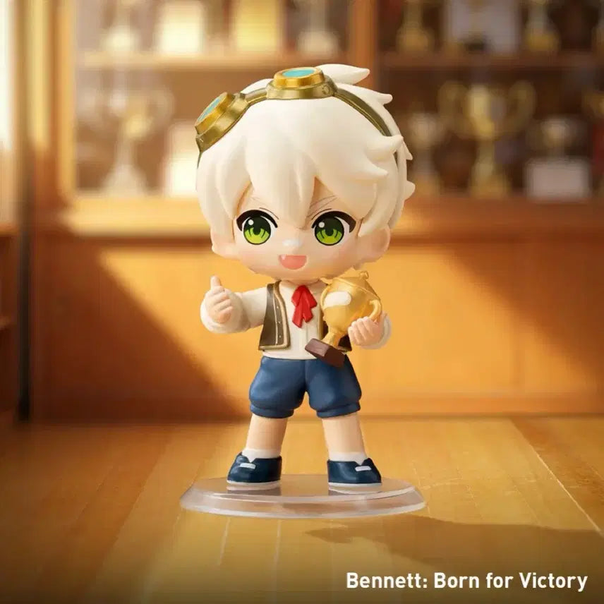 [BUNJANG] Genshin Impact POP MART School Ver. Bennett Figure / 원신 팝마트 학원 피규어 베넷