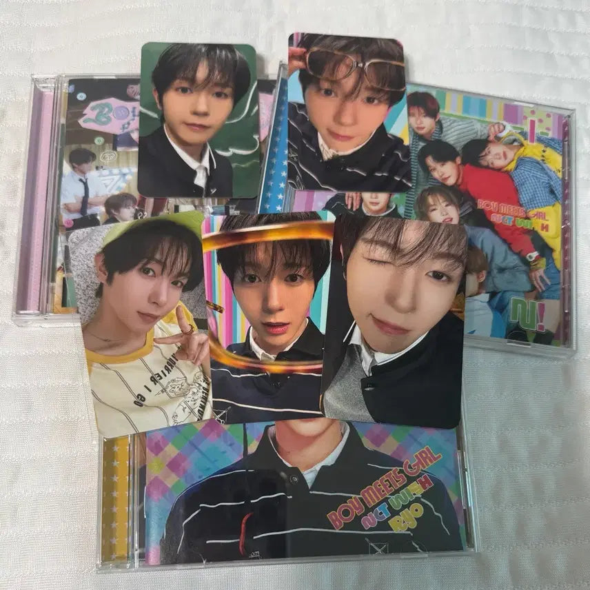 [BUNJANG] NCT WISH Japan Album Ryo Set Bundle POB Photocard Included Unsealed Yoiyodon BoyMeetGirls / 엔시티 위시 일본 앨범 료 세트 풀셋 미공포 포카 포함 개봉 요이돈 요이동 보이미츠걸