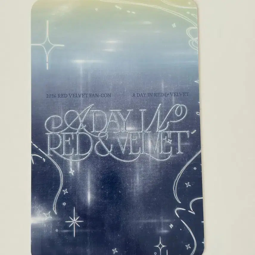 [BUNJANG] Red Velvet Irene Fancon Concert Photocard (Mid-Concert) / 아이린 콘서트 입장 포카 (중콘)