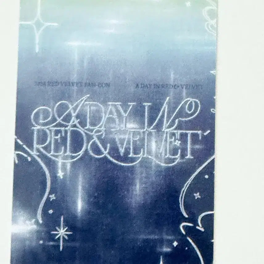 [BUNJANG] Red Velvet Joy Concert Photocard (Mid-Concert) / 조이 콘서트 입장포카 (중콘)