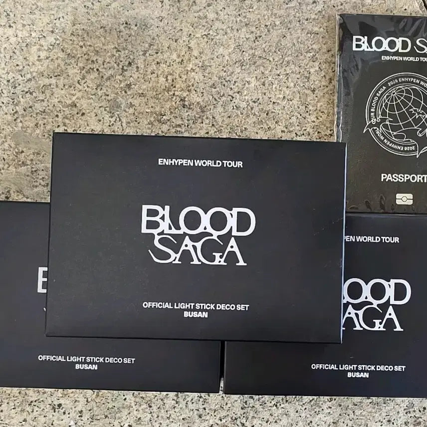 [BUNJANG] ENHYPEN Blood Sangha In Busan Glow Stick Deco Set / 엔하이픈 블러드사가 인 부산 응원봉 데코 세트