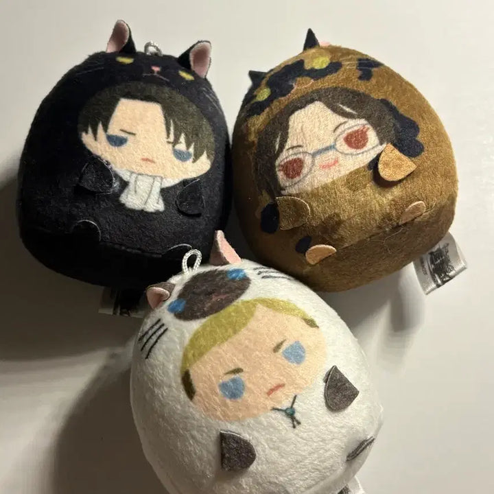 [BUNJANG] Attack on Titan Executive Squad Tenorinz Bundle Set Levi Hanji Erwin / 반택포) 진격의 거인 간부조 테노린즈 일괄 리바이 한지 엘빈