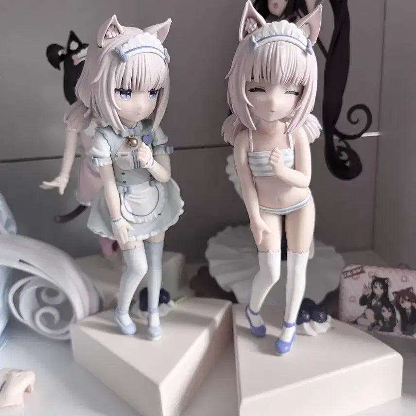 [BUNJANG] NekoPara Plum Vanilla Figure Bundle Set / 8월20일까지만 판매)네코파라 플럼 바닐라 피규어