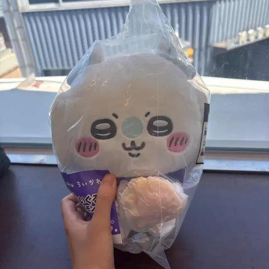 [BUNJANG] Chiikawa Momonga Plush Doll / 치이카와 여름쿠지 모몽가 인형 누이