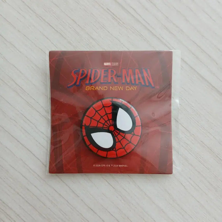 [BUNJANG] Spider-Man Pin Badge / 스파이더맨 핀뱃지