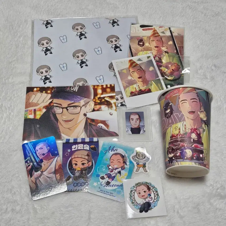 [BUNJANG] Lee Chak-heon &amp; Ahn Yoon-seung Official Goods Bundle Set / 이착헌 안윤승 공식굿즈 세트 일괄