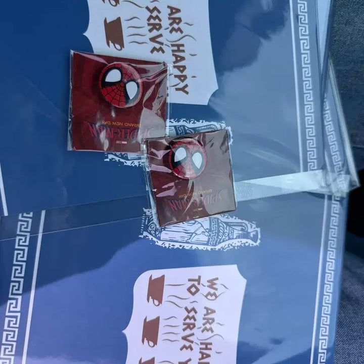 [BUNJANG] Spider-Man Peter Parker Bundle Set Special Letter Badge / 판매완료