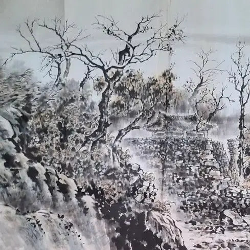 [BUNJANG] Korean Landscape Painting (Sansuhwa) - Large Scale / 산사