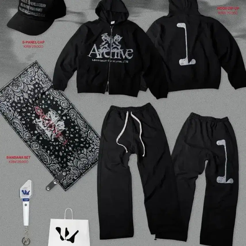 [BUNJANG] WOODZ Concert Archive:WOOODZ MD Hooded Zip-Up (Sealed) / 우즈 무즈 woodz 콘서트아카이브원 우즈md 후드집업