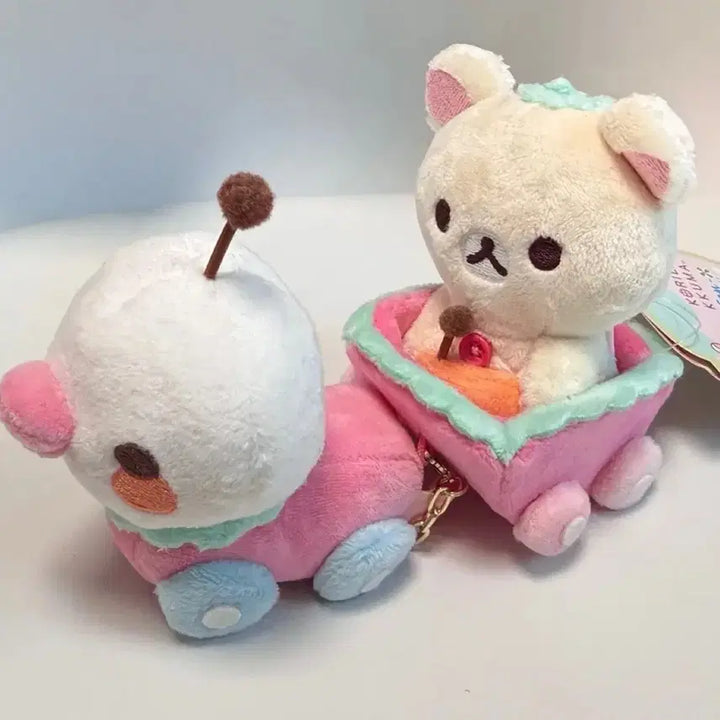 [BUNJANG] Korilakkuma Strawberry Train Plush Doll / 코리락쿠마 딸기의하루 이치고 딸기기차 인형