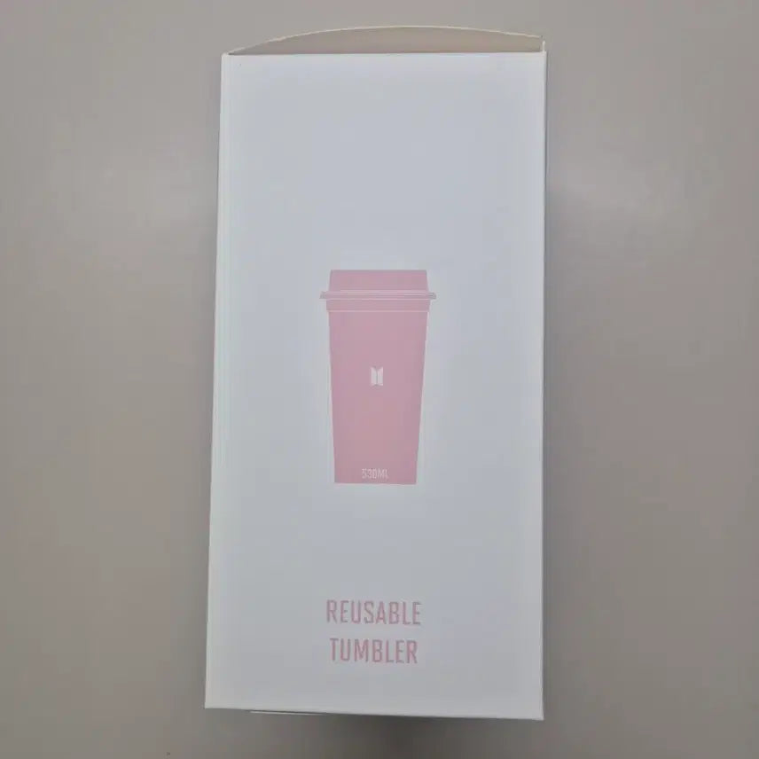 [BUNJANG] BTS Official Pop-up Reusable Tumbler 530ml Pink / 방탄 공식 팝업 리유저블 텀블러 530ml 핑크(새상품)